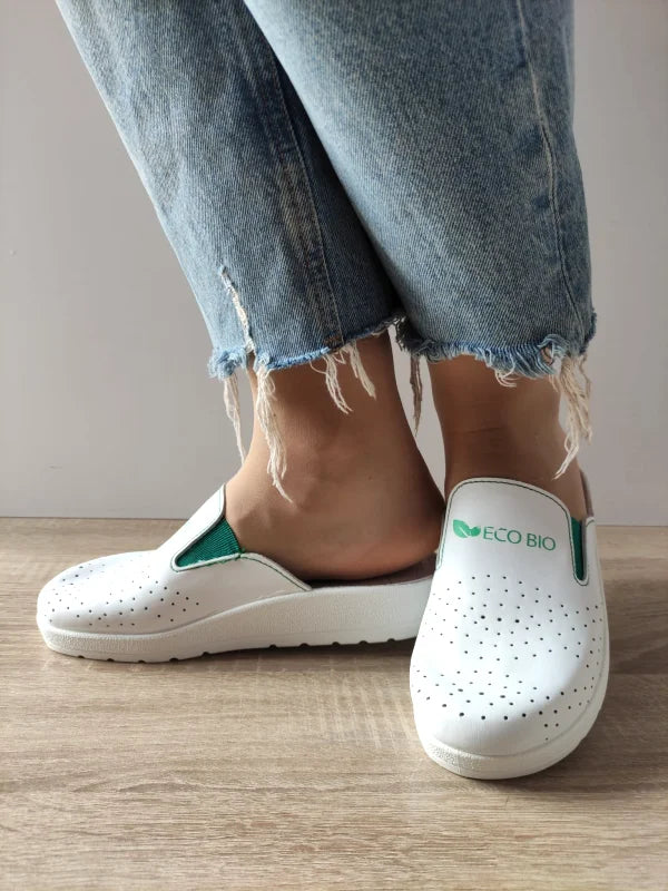 SABOTI MEDICINALI DAMA ECO BIO C6191709E2 ALBI CU VERDE - imagine 2