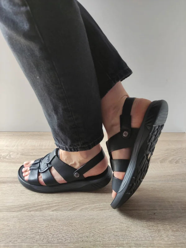 SANDALE CASUAL BARBATI MELS Y5011S NEGRE - imagine 5