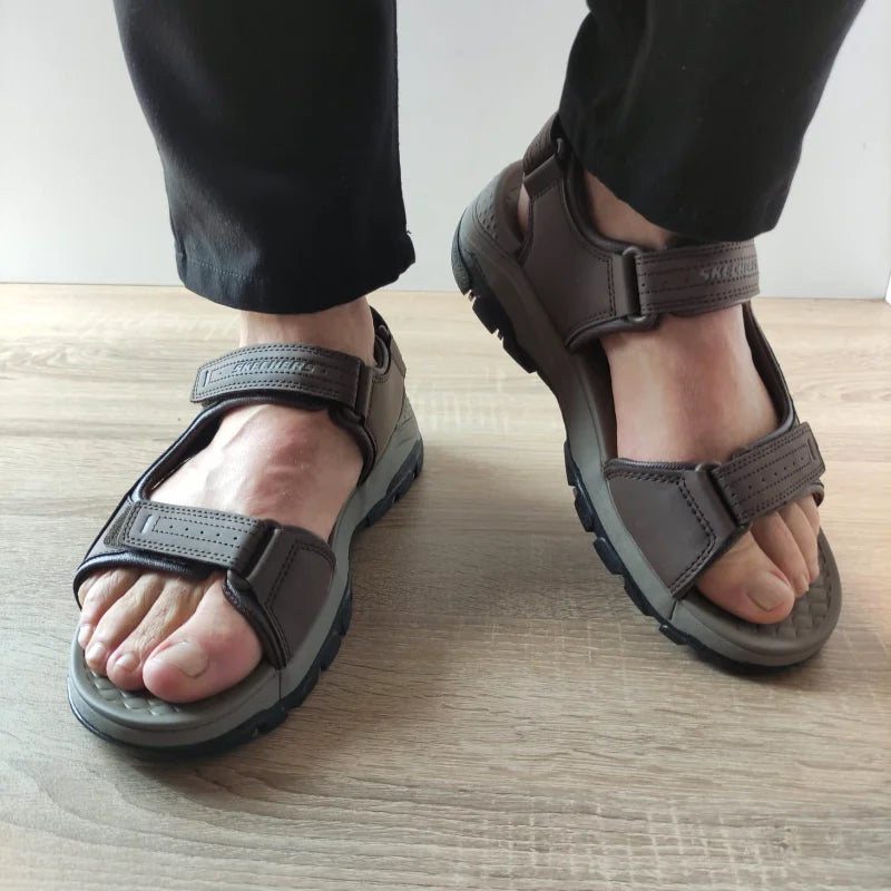SANDALE BARBATI SKECHERS 204105 CHOC