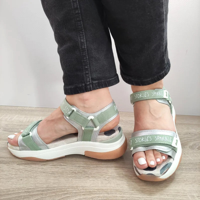 SANDALE CASUAL DAMA ANEKKE 40371-871 - imagine 7