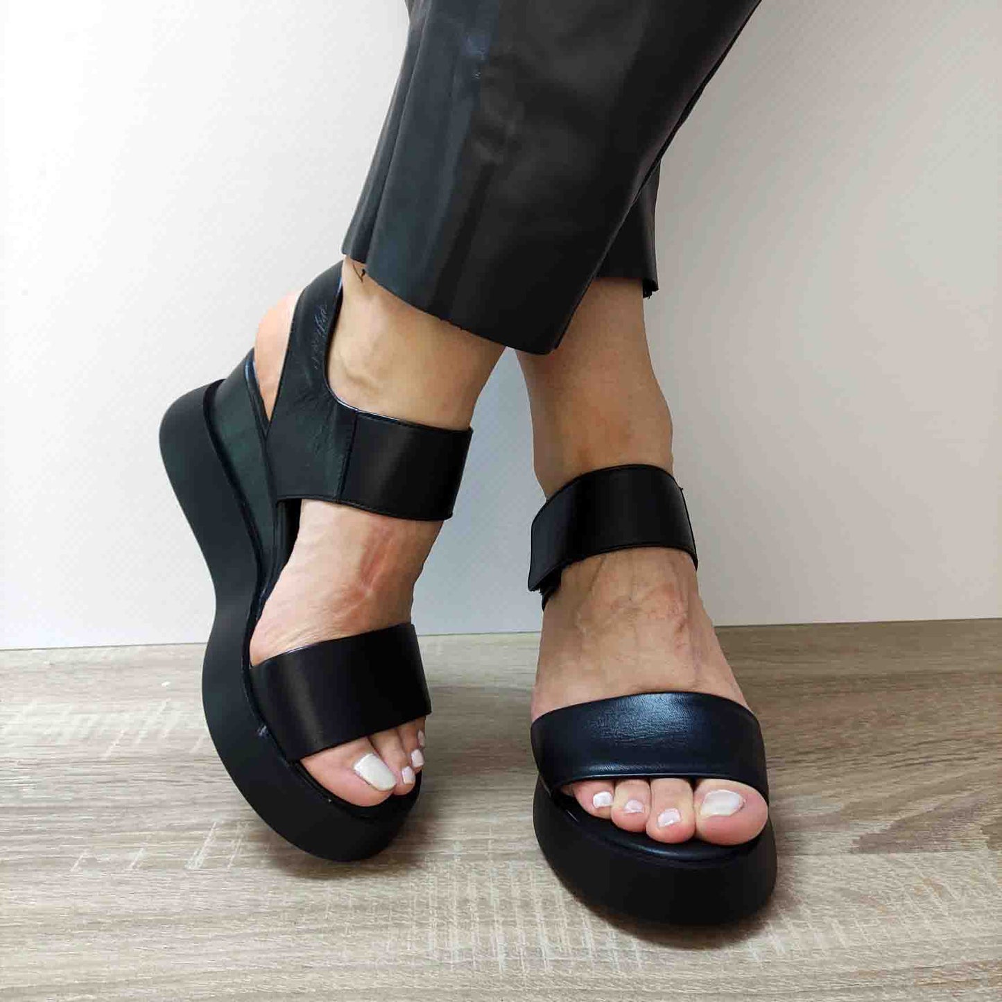 SANDALE CASUAL DAMA ANNA VIOTTI 840 00-M5 NEGRE