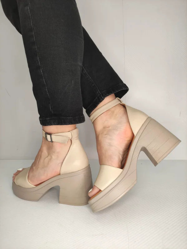SANDALE CASUAL DAMA DOGATI 018 10905 BEJ - imagine 5
