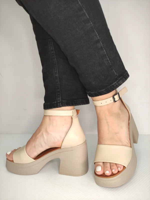 SANDALE CASUAL DAMA DOGATI 018 10905 BEJ - imagine 2