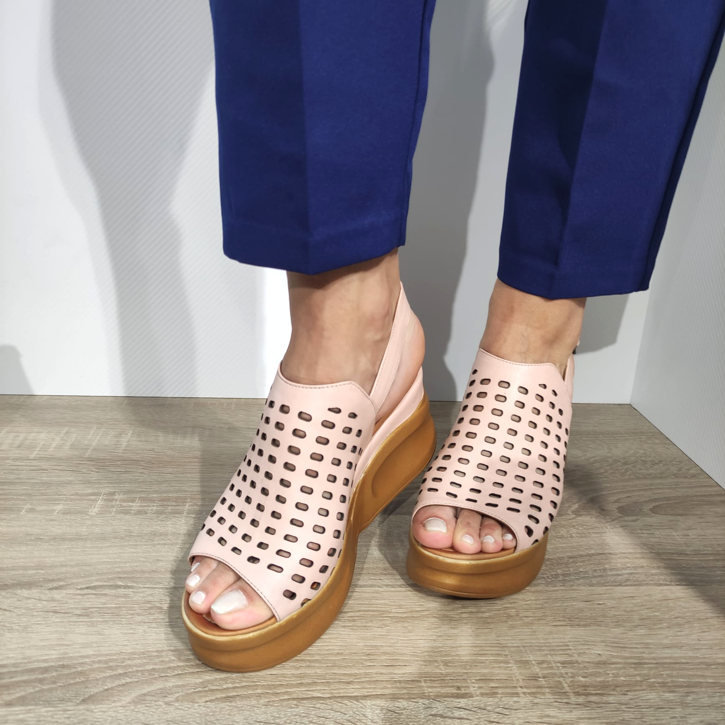SANDALE CASUAL DAMA DOGATI 10040 ROZ PUDRA