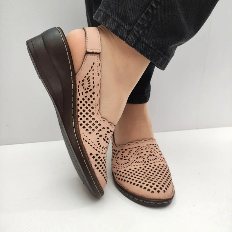 SANDALE CASUAL DAMA DOGATI 2019-1 ROZ NUDE - imagine 4