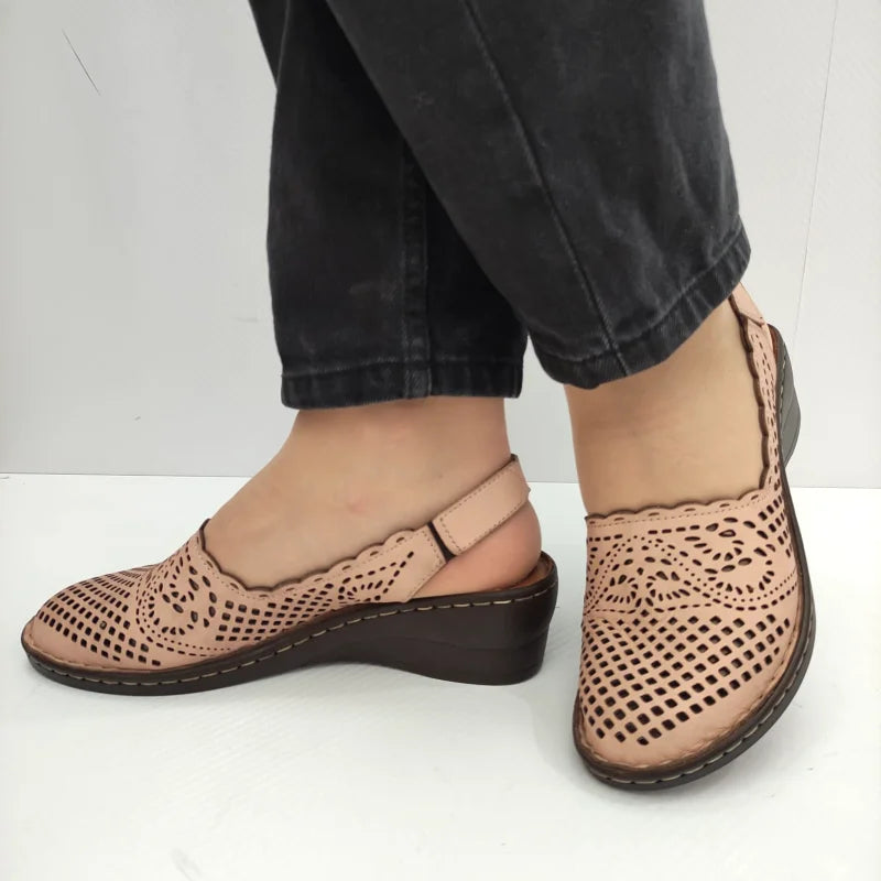 SANDALE CASUAL DAMA DOGATI 2019-1 ROZ NUDE - imagine 2