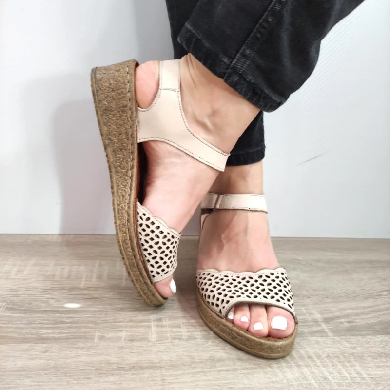 SANDALE CASUAL DAMA DOGATI 6320-1 BEJ