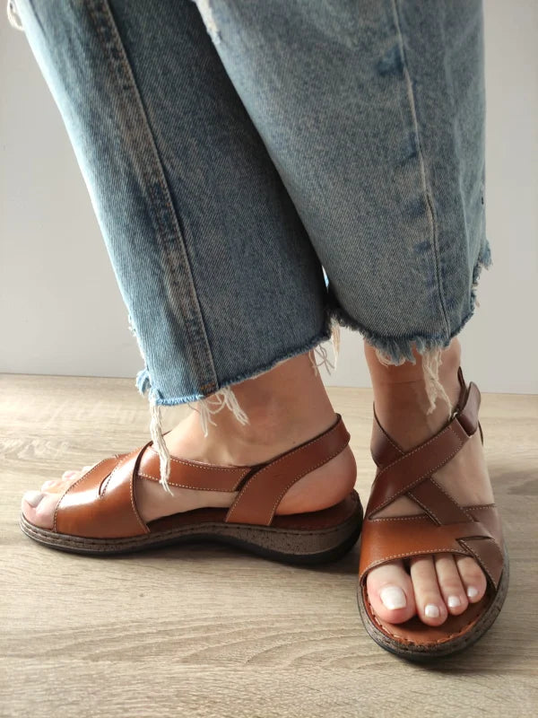 SANDALE CASUAL DAMA DYANY 4773 4 MARO - imagine 2