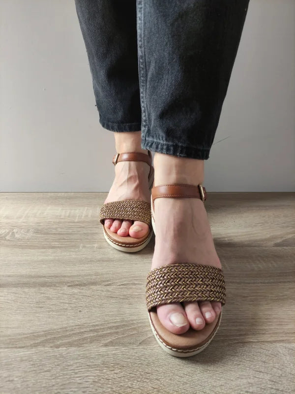SANDALE CASUAL DAMA MARCO TOZZI 28720-44 - imagine 4