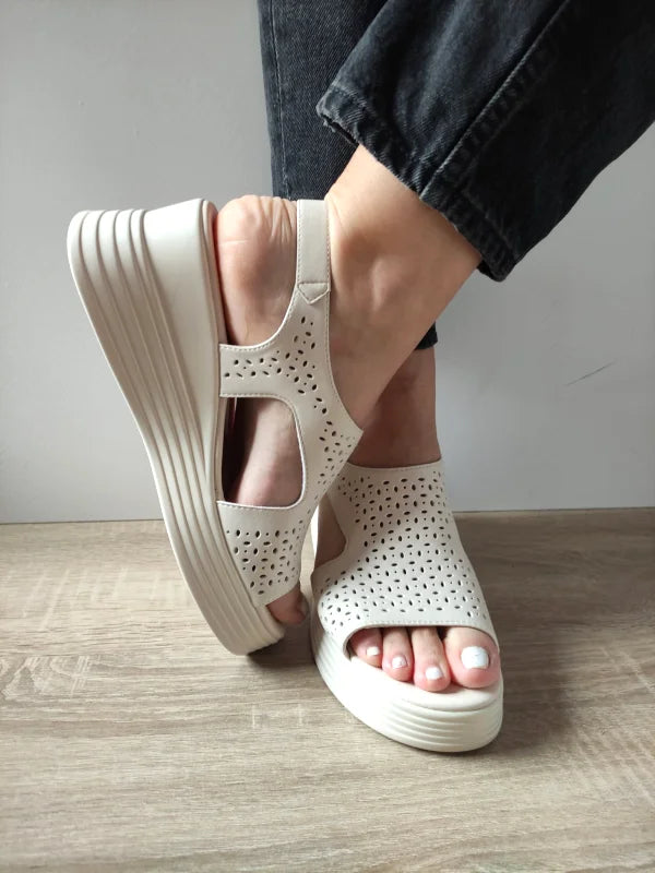 SANDALE CASUAL DAMA PASS 140017A 52-N BEJ - imagine 4