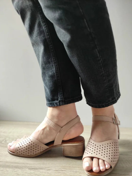 SANDALE CASUAL DAMA PASS 160028C 03-N BEJ - imagine 4
