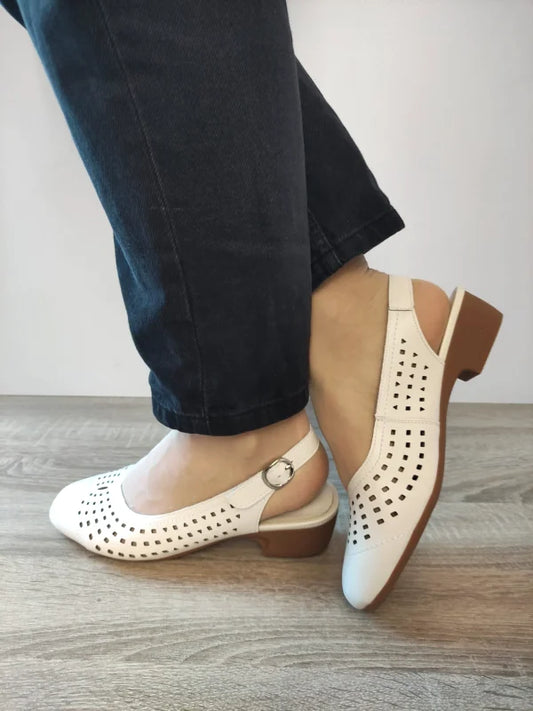 SANDALE CASUAL DAMA PASS 460018B 52-N CREM