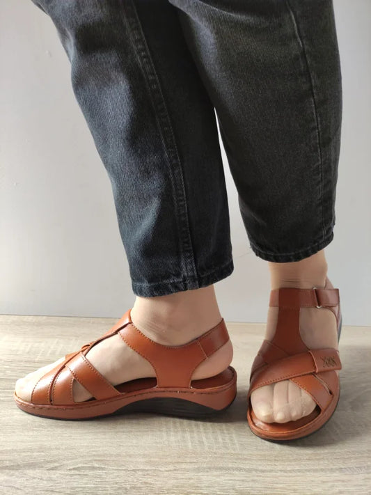 SANDALE CASUAL DAMA PASS 60021B 02-N MARO CAMEL