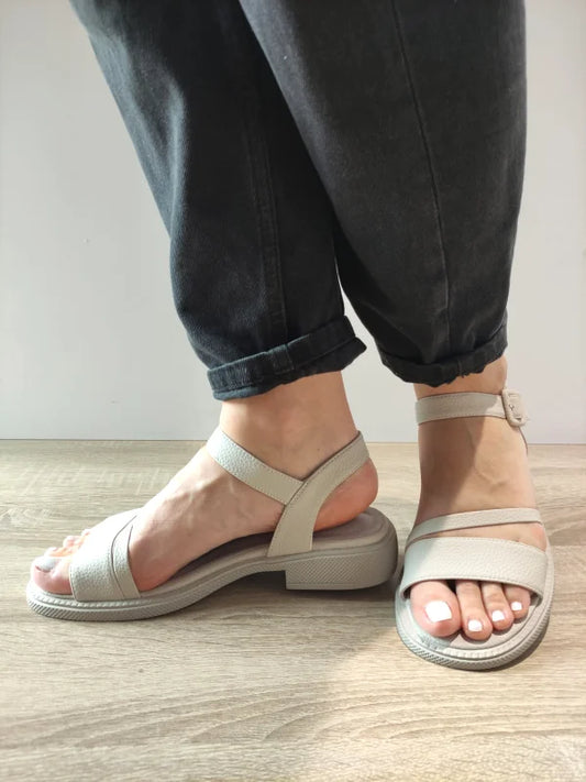 SANDALE CASUAL DAMA PASS 60024C 50-N GRI DESCHIS