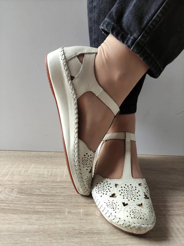 SANDALE CASUAL DAMA PIKOLINOS 655-0734 BEJ NATA - imagine 3