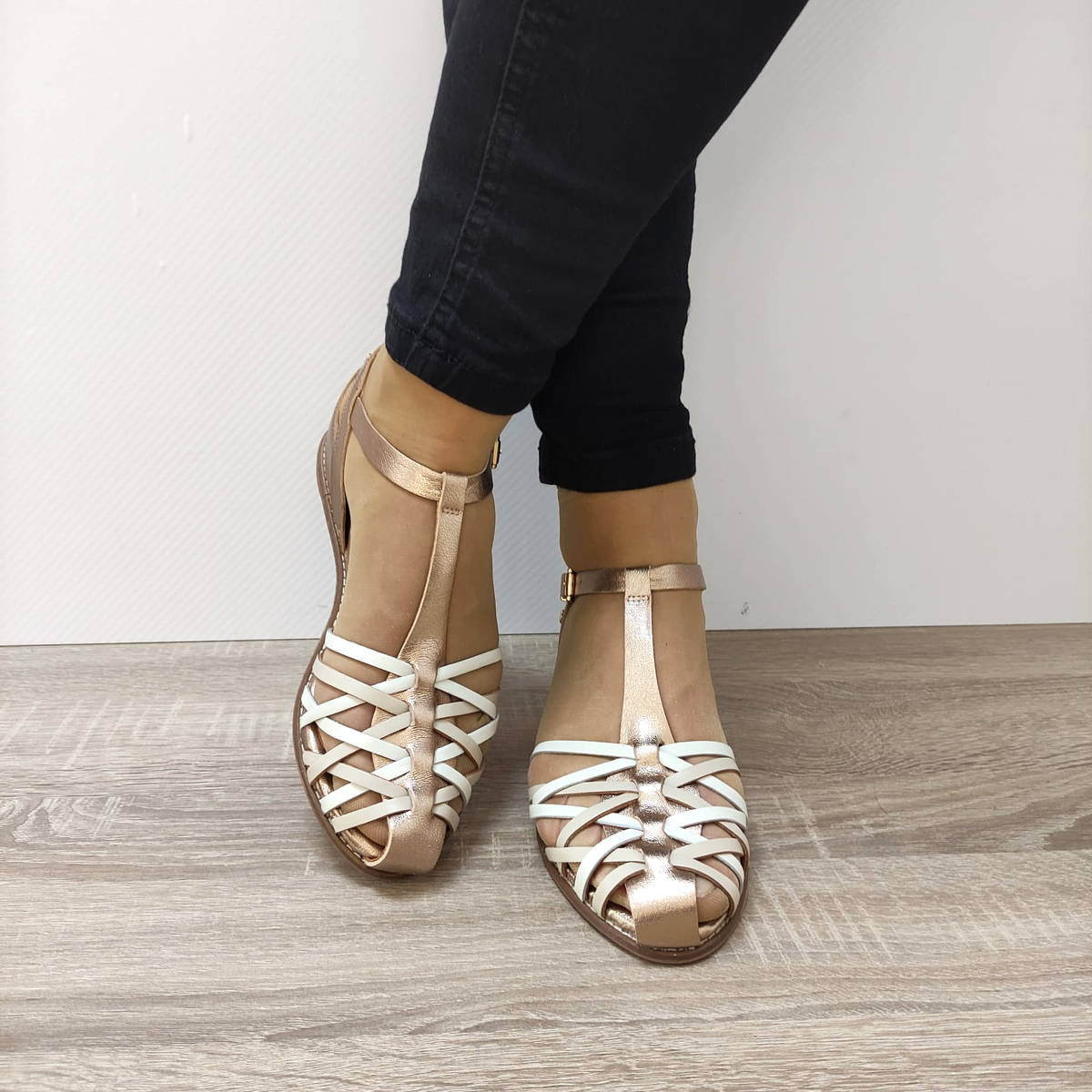 SANDALE CASUAL DAMA PIKOLINOS W3D-0665CLC1 CREM - imagine 4