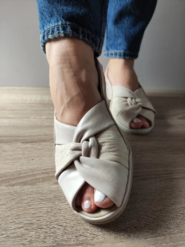 SANDALE CASUAL DAMA SUAVE 0026T ROMA 52-N CREM