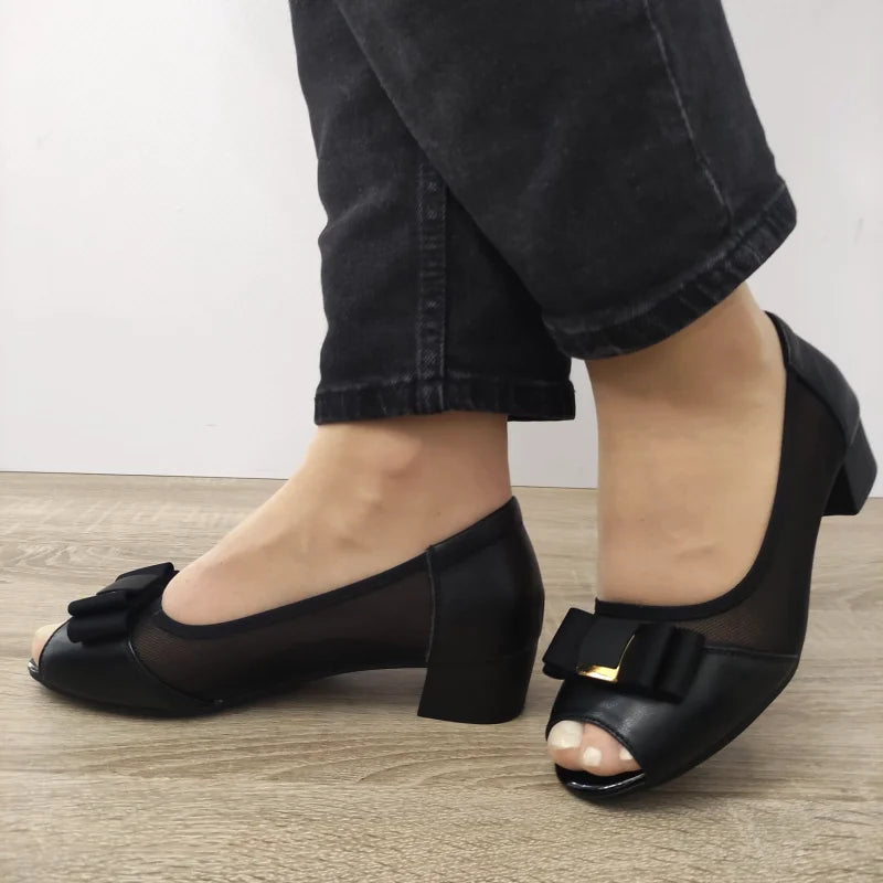 SANDALE DAMA ELEGANTE FORMAZIONE 9661 NEGRI - imagine 2