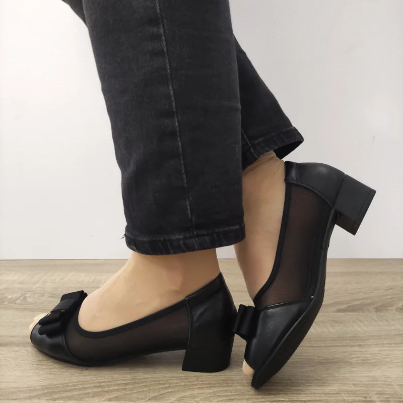 SANDALE DAMA ELEGANTE FORMAZIONE 9661 NEGRI - imagine 3