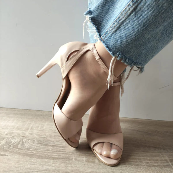 SANDALE ELEGANTE DAMA ANTONIO 52721 NUDE (IVOAR) - imagine 3