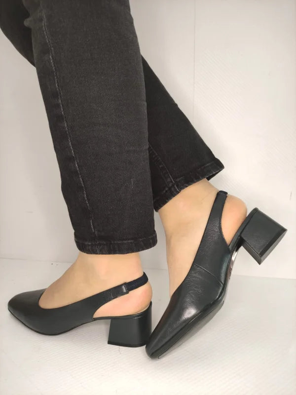 SANDALE ELEGANTE DAMA CAPRICE 29500-42 BLEUMARIN - imagine 2
