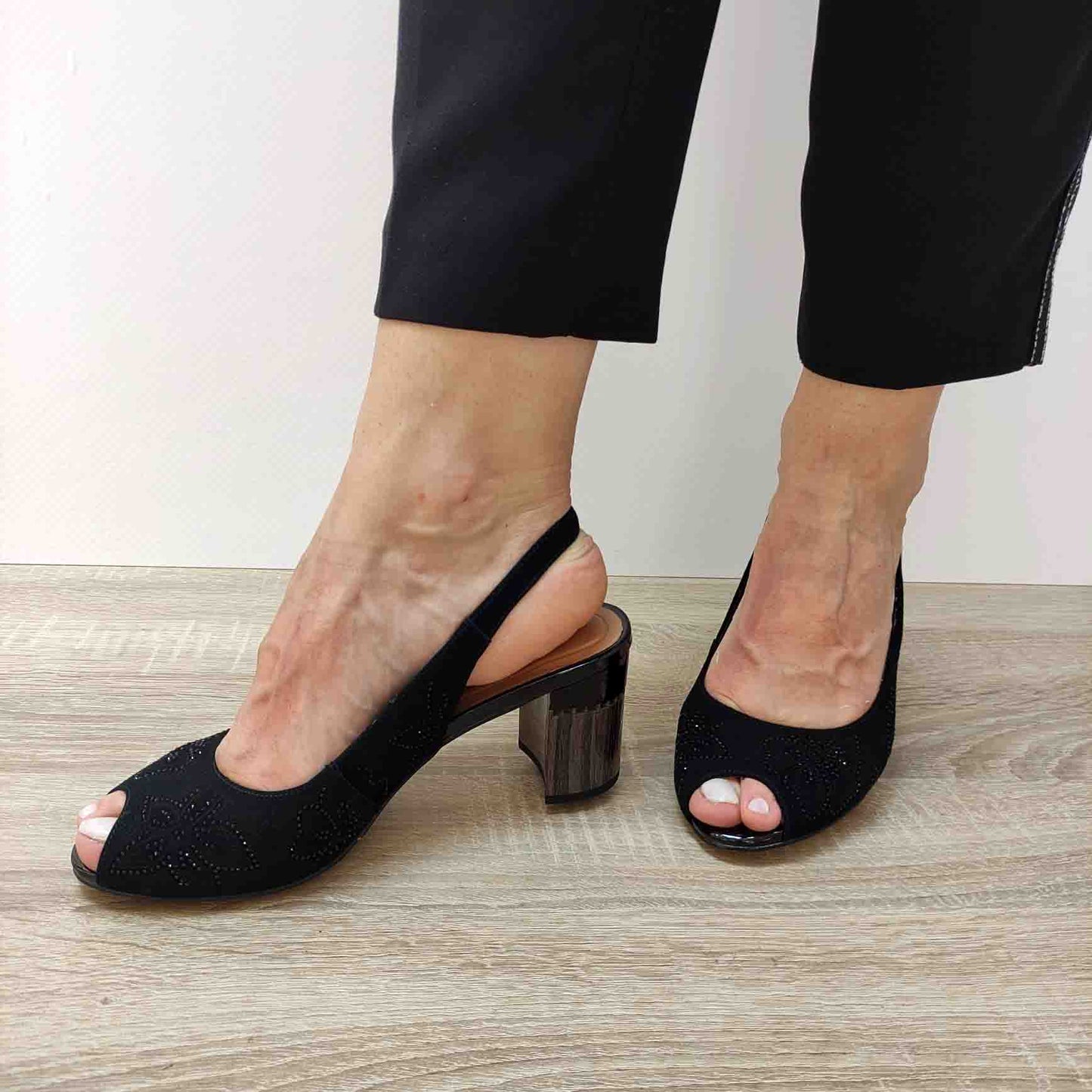 SANDALE ELEGANTE DAMA EPICA 20039B 01-I NEGRE VELUR