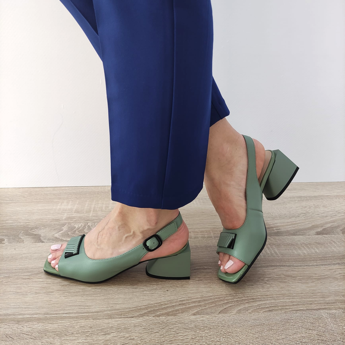 SANDALE ELEGANTE DAMA JOSE SIMON K4338-3736B VERNIL - imagine 2