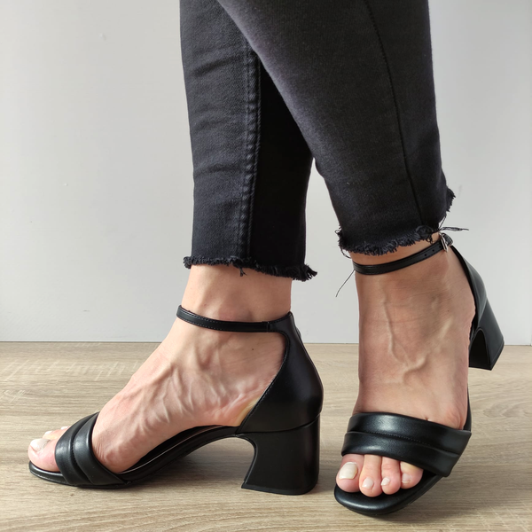 SANDALE ELEGANTE DAMA MARCO TOZZI 28337-42 NEGRE - imagine 2