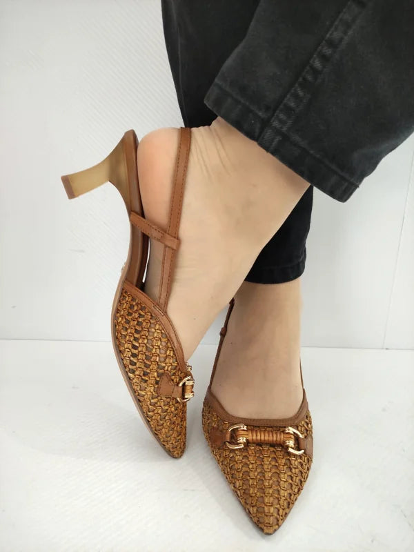 SANDALE ELEGANTE DAMA TAMARIS 29634-44 MARO COGNAC - imagine 3