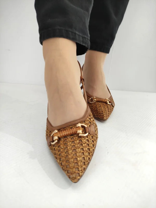 SANDALE ELEGANTE DAMA TAMARIS 29634-44 MARO COGNAC - imagine 4