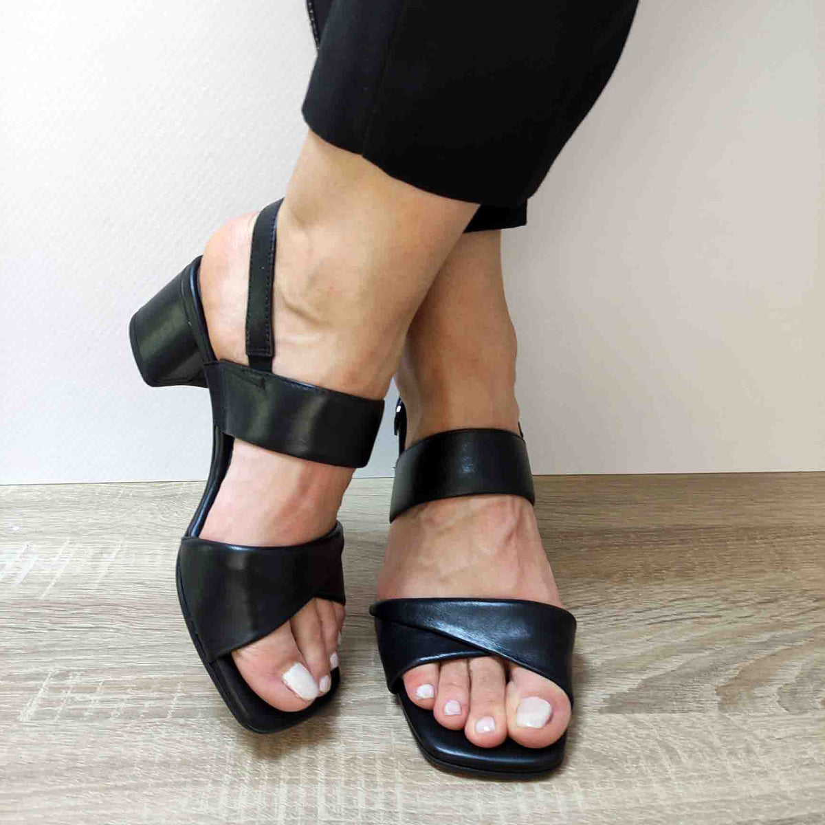 SANDALE ELEGANTE DAMA TAMARIS 88303 NEGRE - imagine 3