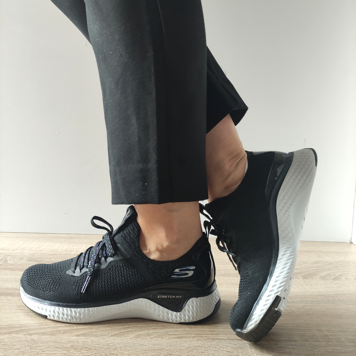 PANTOFI SPORT DAMA SKECHERS 149025 BLK - imagine 3