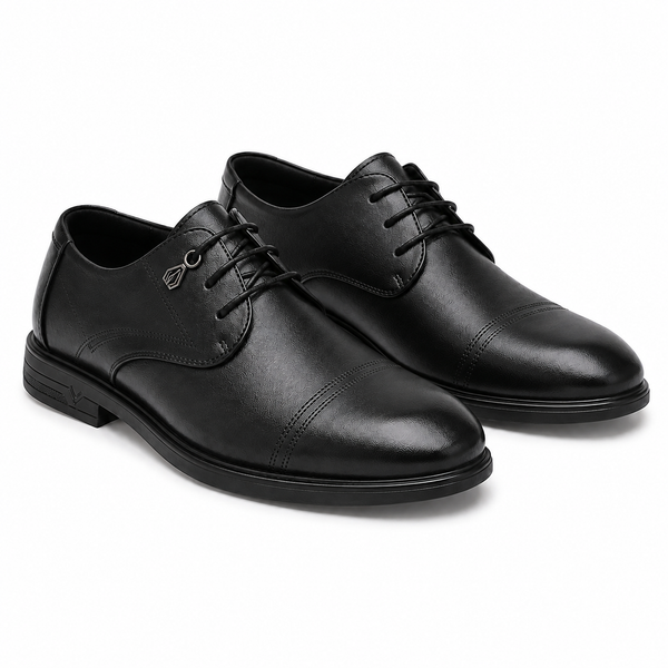 PANTOFI ELEGANTI BARBATI MELS B16233 NEGRU - imagine 4
