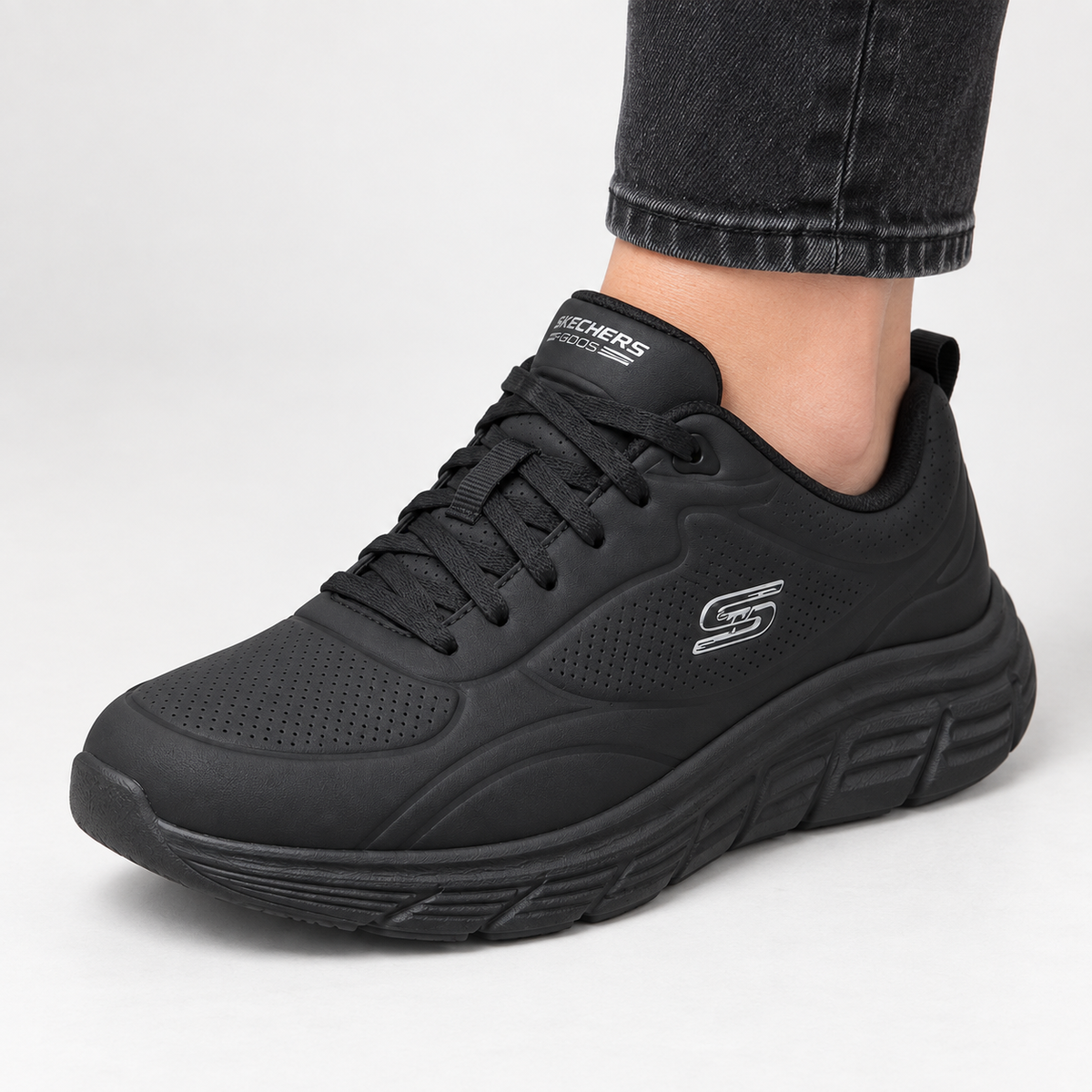 PANTOFI SPORT DAMA SKECHERS 117715 BBK