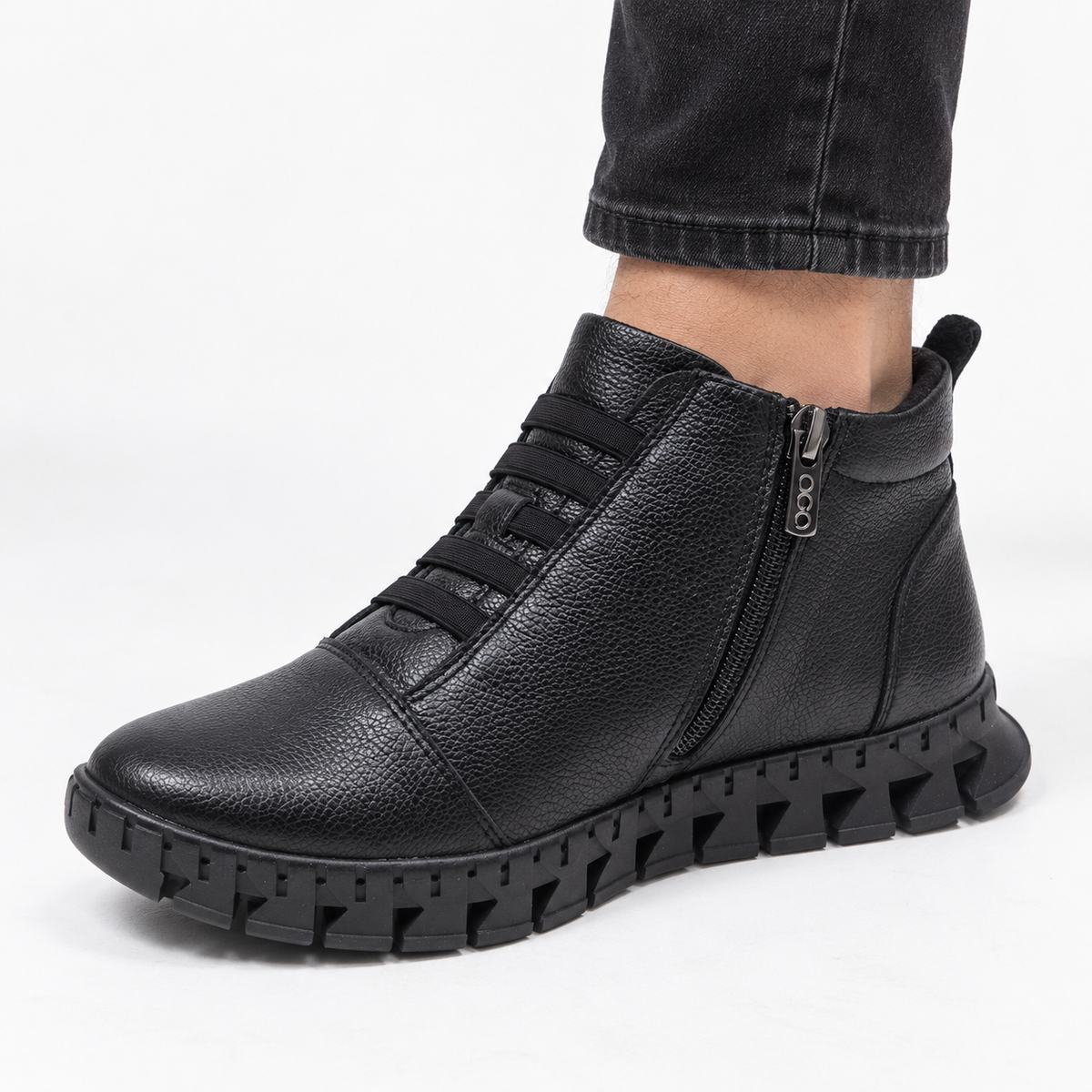 Ghete Casual Damă AGA 02404/1269 Negru