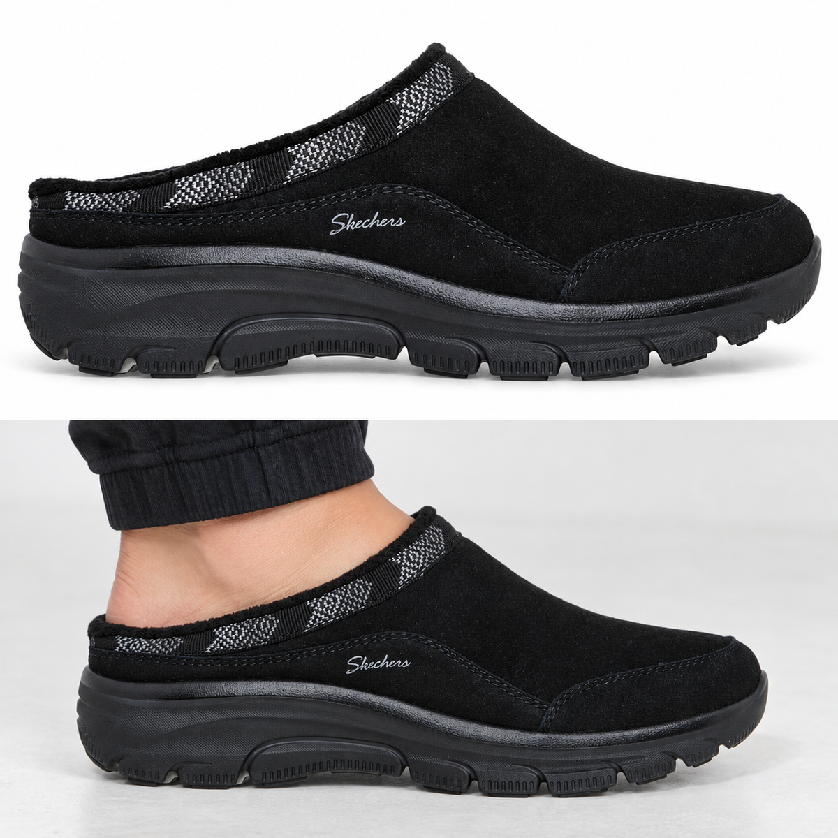 Pantofi Sport Damă Skechers 169104 Negru - imagine 3