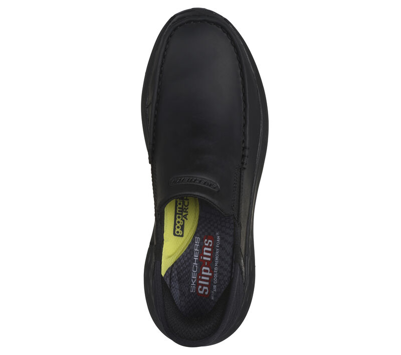 PANTOFI CASUAL BARBATI SKECHERS 204866 BBK - imagine 8