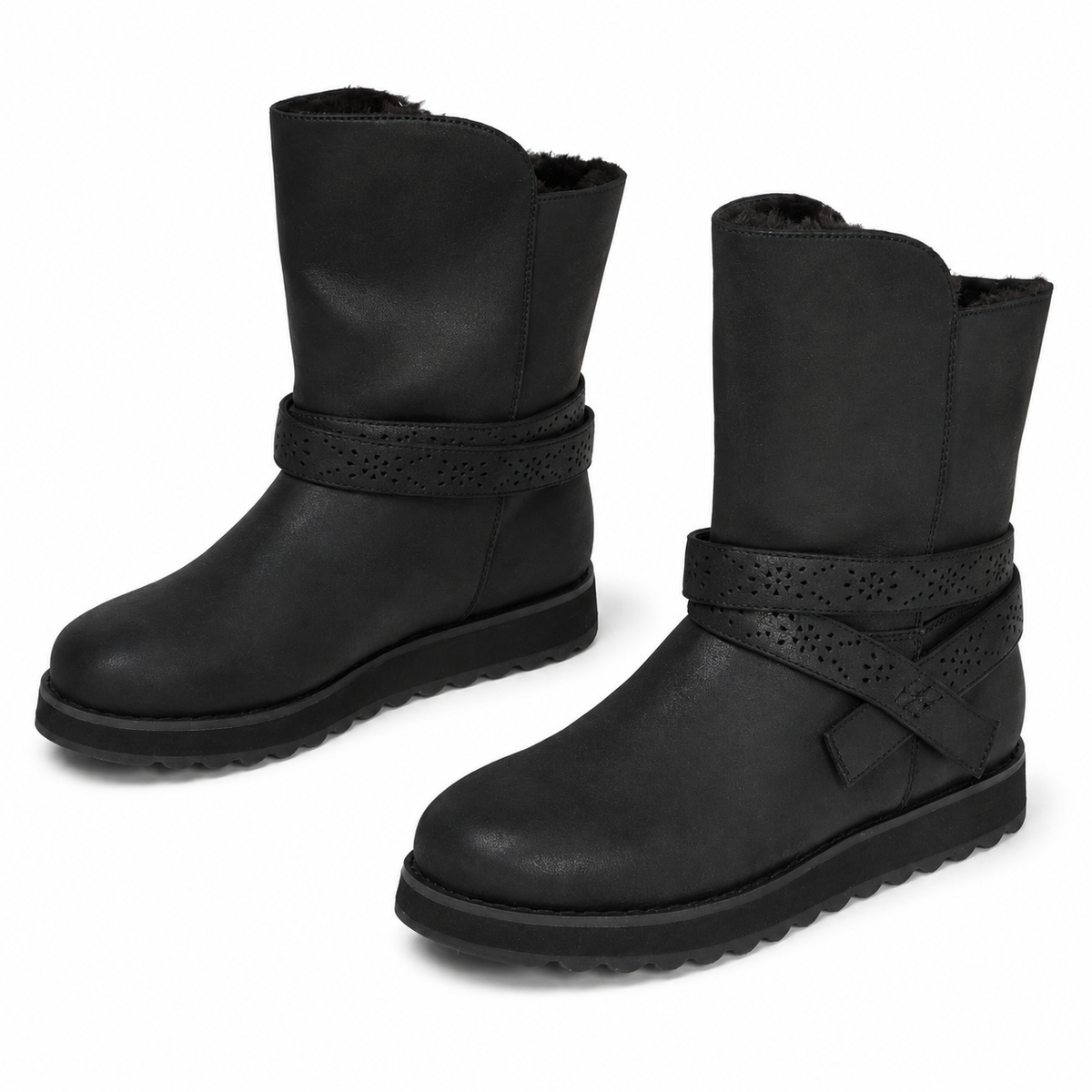 CIZME CASUAL DAMA SKECHERS 167116 BBK NEGRE