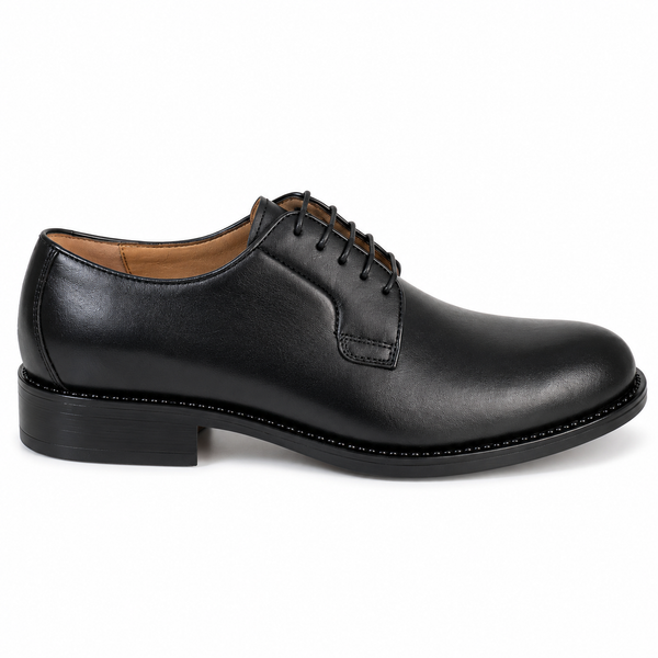 Pantofi Eleganți Bărbați CONHPOL 2809-800B-00P28 Negru Negru – vedere laterală