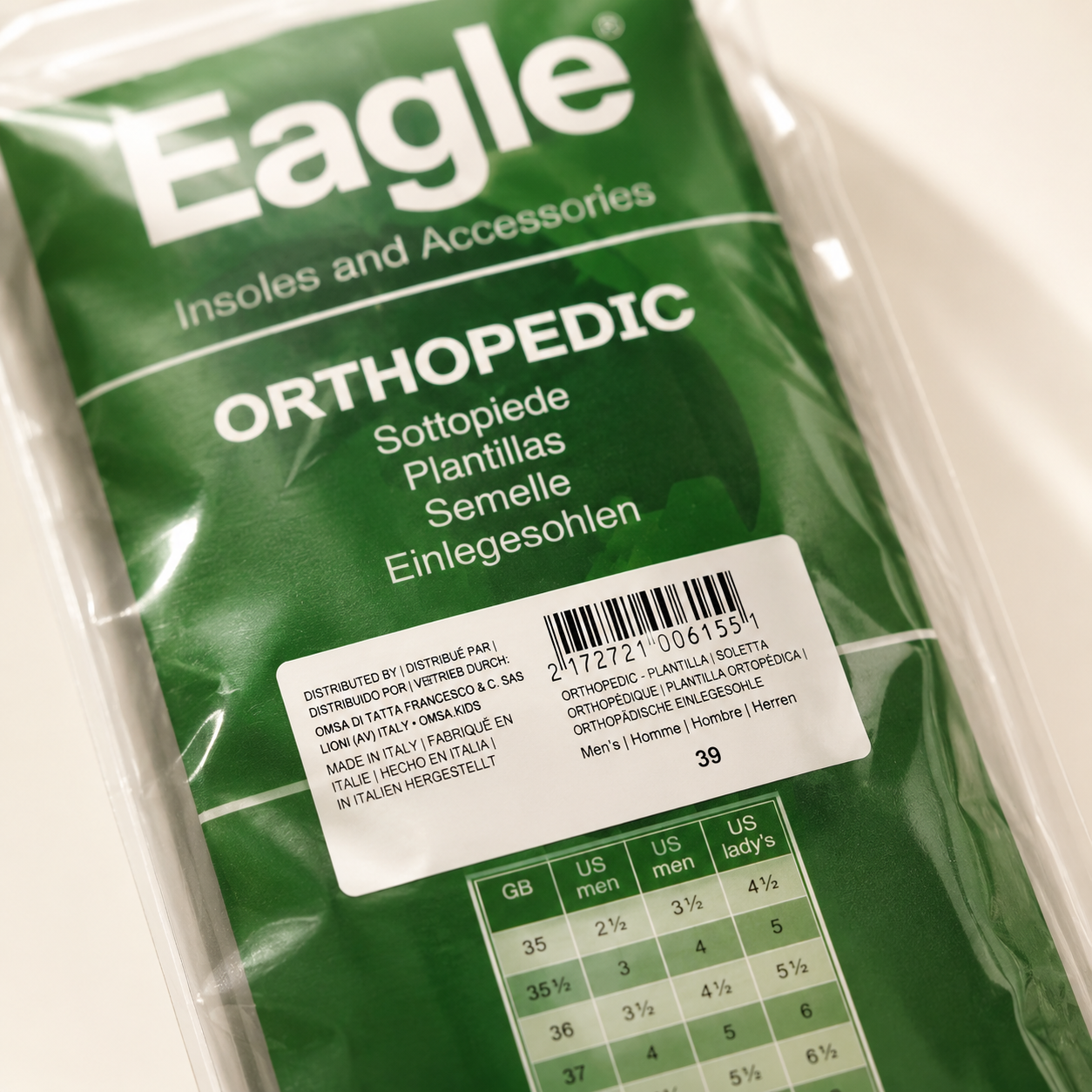 Eagle Branț Ortopedic Memory Foam - Mărimea 39