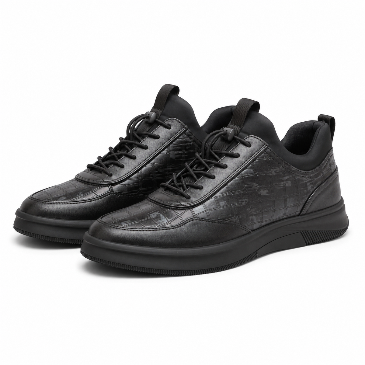 GHETE CASUAL BARBATI FRANCO GERARDO CH669-28 NEGRE + GRI