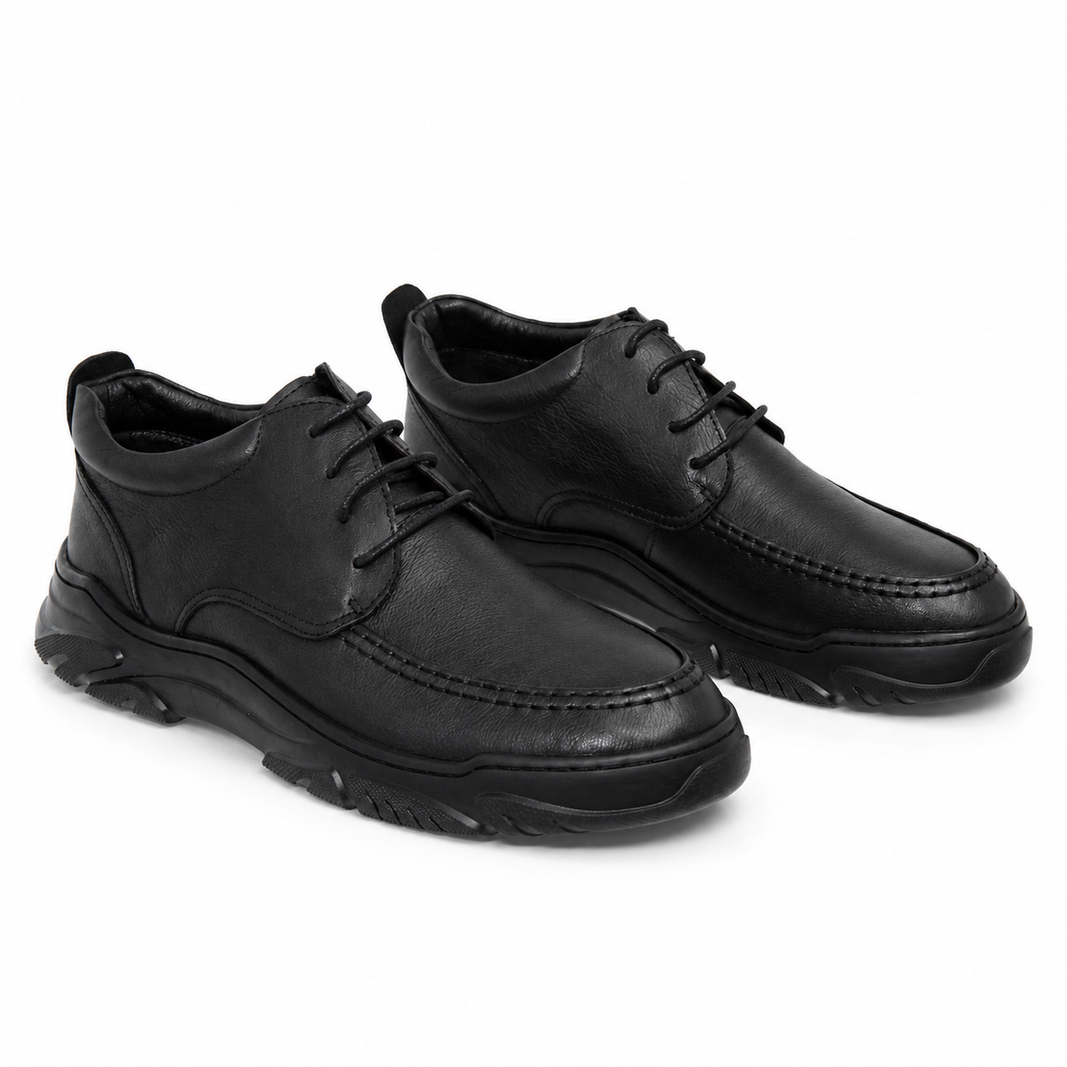 GHETE CASUAL BARBATI MELS A8114 NEGRE