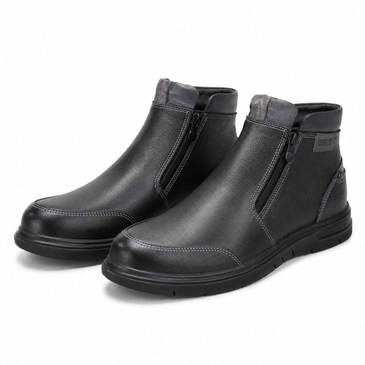 GHETE CASUAL BARBATI OTTER OT2805-8 01-N NEGRE + GRI