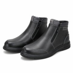Ghete Casual Bărbați Otter OT2805-8 01-N Negre + Gri