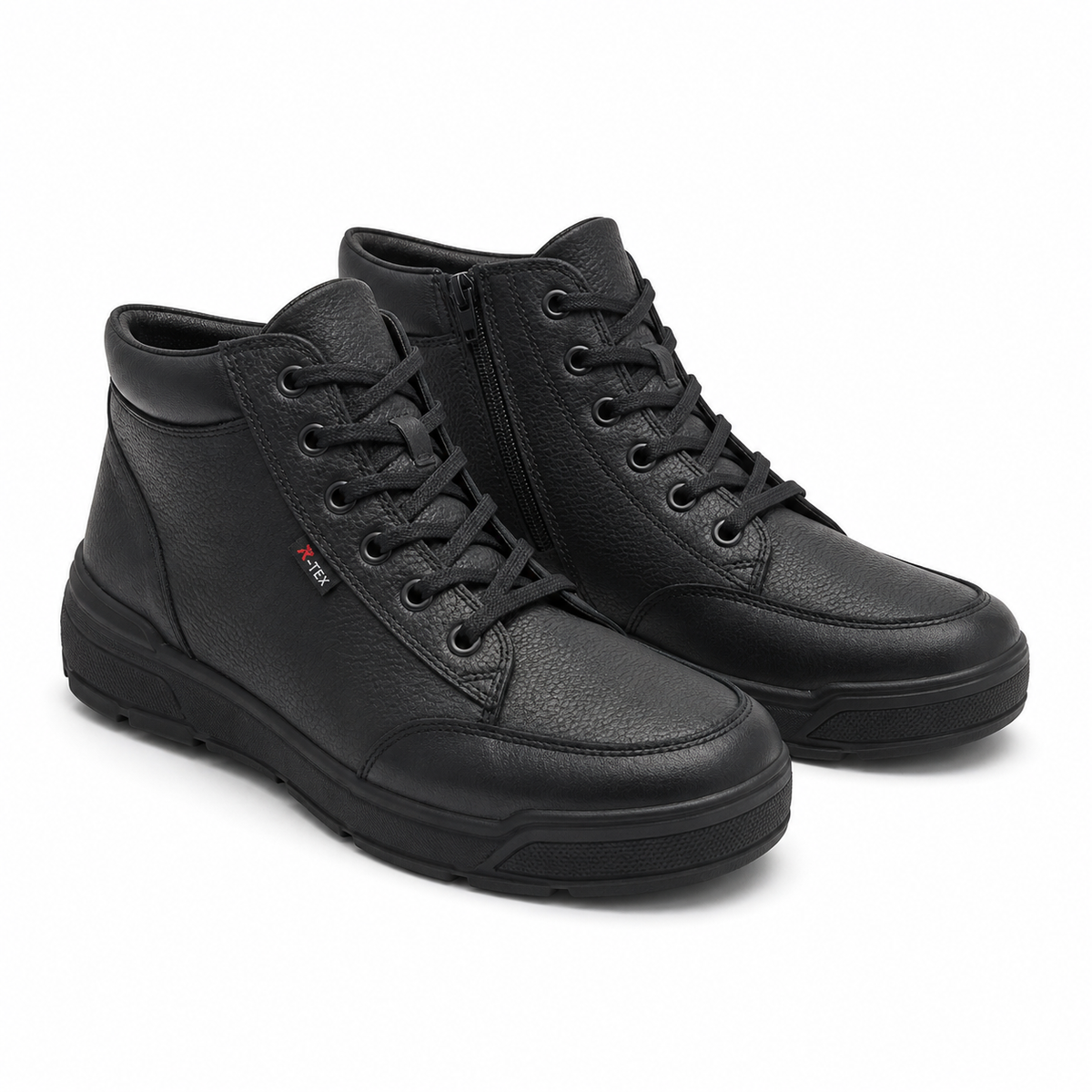 GHETE CASUAL BARBATI RIEKER U0071-01 NEGRE