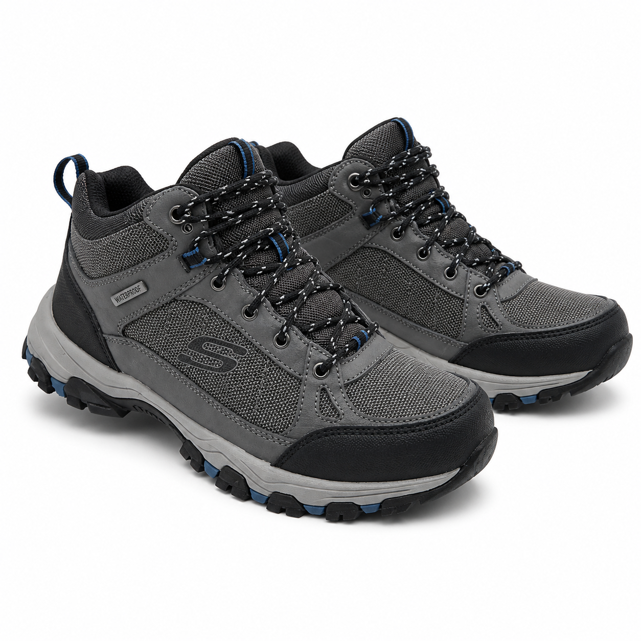 GHETE CASUAL BARBATI SKECHERS 204477 GRY