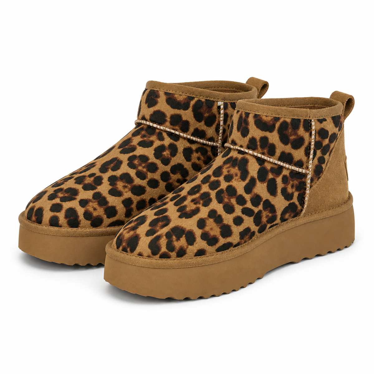 GHETE CASUAL DAMA ANNA VIOTTI D113-MORES CAMEL MINI LEO