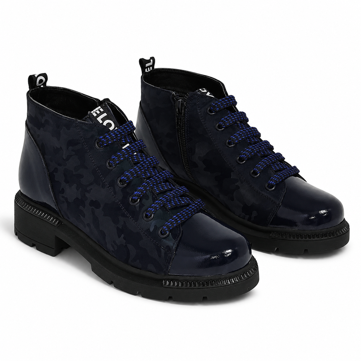 Ghete Casual Damă NICOLIS 157658 Negru – Piele Naturală