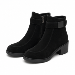 GHETE CASUAL DAMA DOGATI 086 8411 NEGRE VELUR