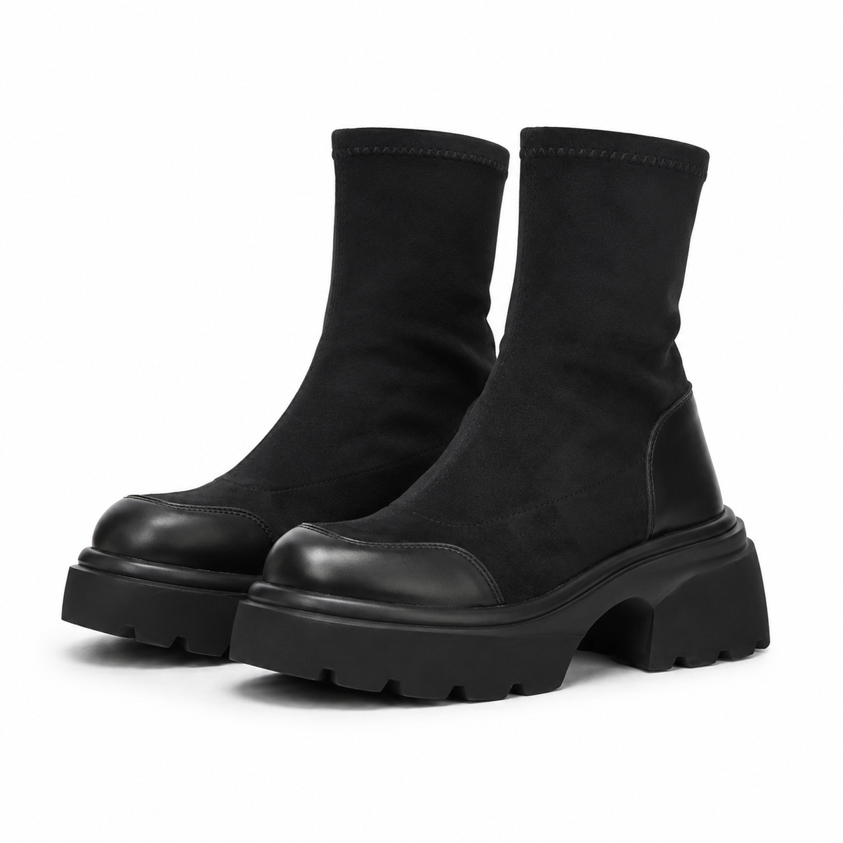 GHETE CASUAL DAMA FORMAZIONE 7980-1 NEGRE + VELUR
